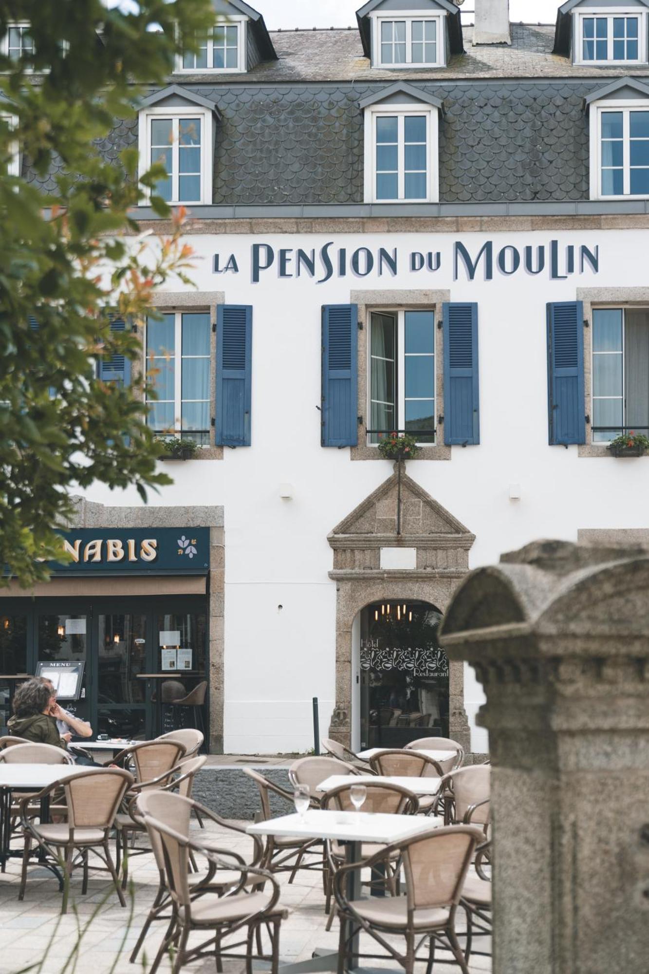 Logis Hotel Et Restaurant La Pension Du Moulin Pont-Aven Ngoại thất bức ảnh