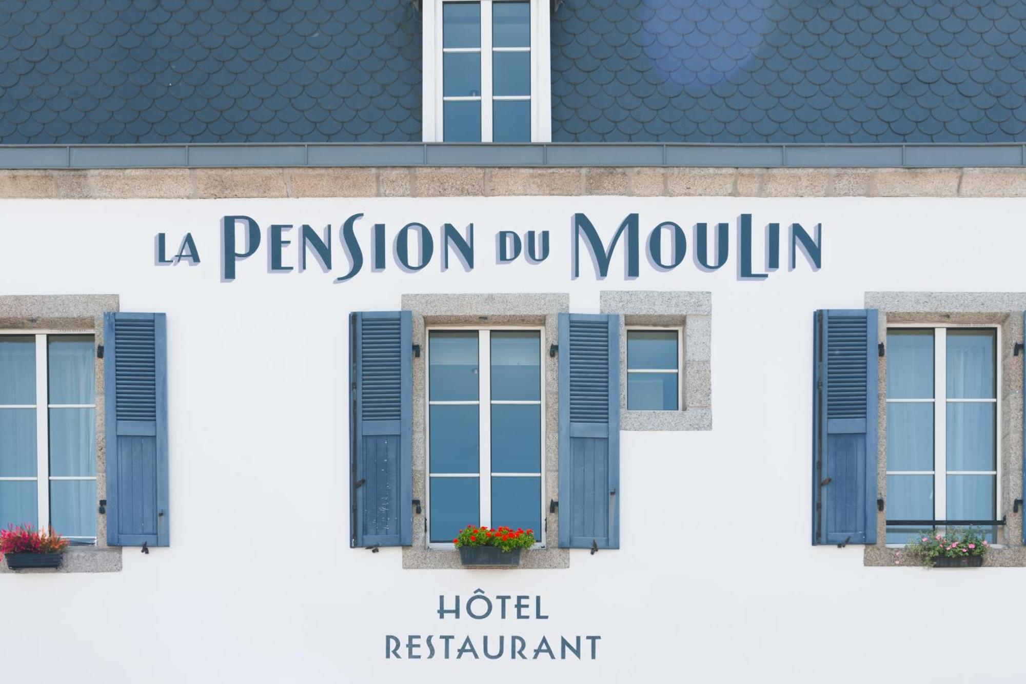 Logis Hotel Et Restaurant La Pension Du Moulin Pont-Aven Ngoại thất bức ảnh